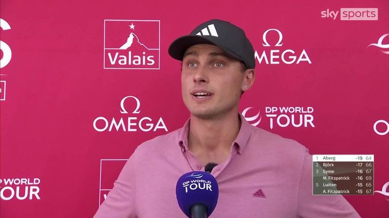 Ludwig Aberg discusses what a spot in the Ryder Cup team would mean to him after he boosted his chances with a win at the European Masters.