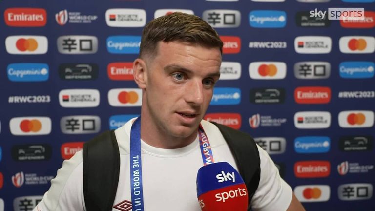 England's George Ford talks about his opening Rugby World Cup victory after scoring all 27 points in their win over Argentina