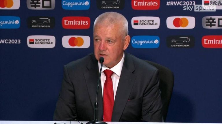 Warren Gatland says his team's match management was... 