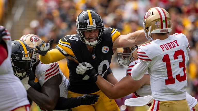 Highlights of the San Francisco 49ers against the Pittsburgh Steelers in Week 1 of the NFL.