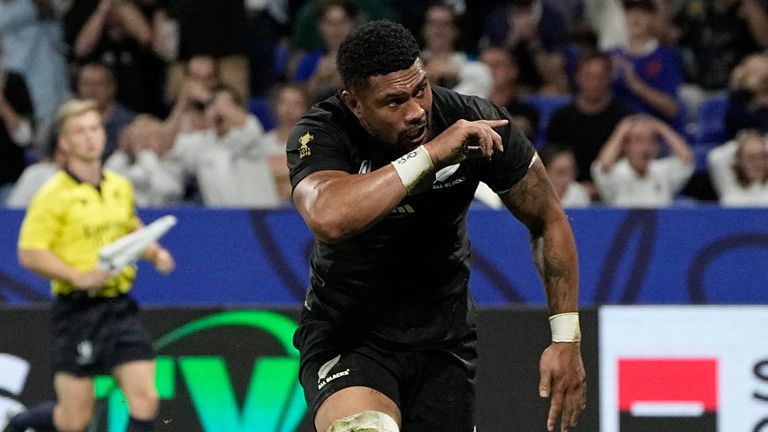All Blacks No 8 Ardie Savea was absolutely superb, scoring two tries and playing a role in a host of others 