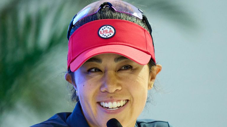 Danielle Kang saw her clubs lost en route to the Solheim Cup