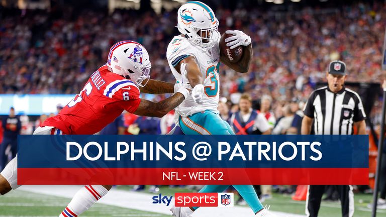 NFL: Miami Dolphins vencem os Patriots e abrem 2 a 0 após jogo emocionante, futebol americano