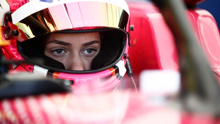 Marta Garcia currently leads the F1 Academy championship