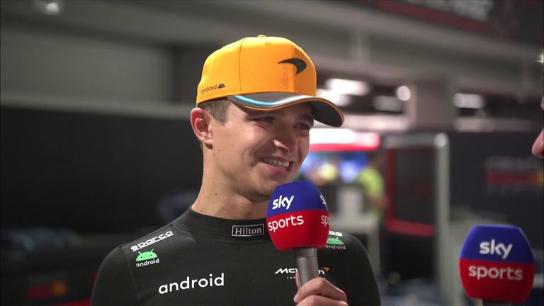 Lando Norris says McLaren 'are almost there' to get a victory after finishing second in Singapore.