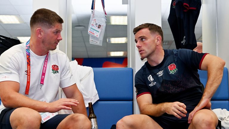 George Ford (right) says he is excited to rekindle an on-field partnership with England skipper Owen Farrell
