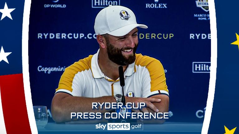 Jon Rahm says he sought the advice of Ryder Cup veterans Sergio Garcia and Ian Poulter, with both players missing the tournament after their decisions to join LIV Golf