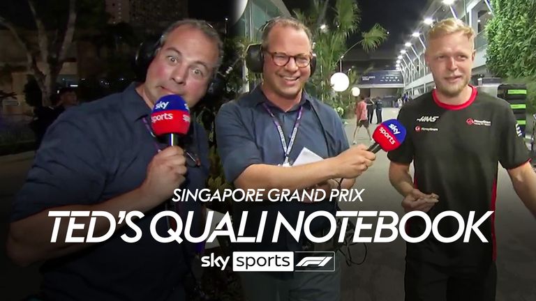 Ted Kravitz is in the paddock as he reviews all the biggest stories from qualifying at the 2023 Singapore Grand Prix.