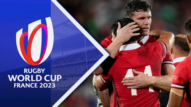 Highlights from day three of the Rugby World Cup in France as defending champions South Africa, Japan and Wales claimed victories.  Credit: RWCL