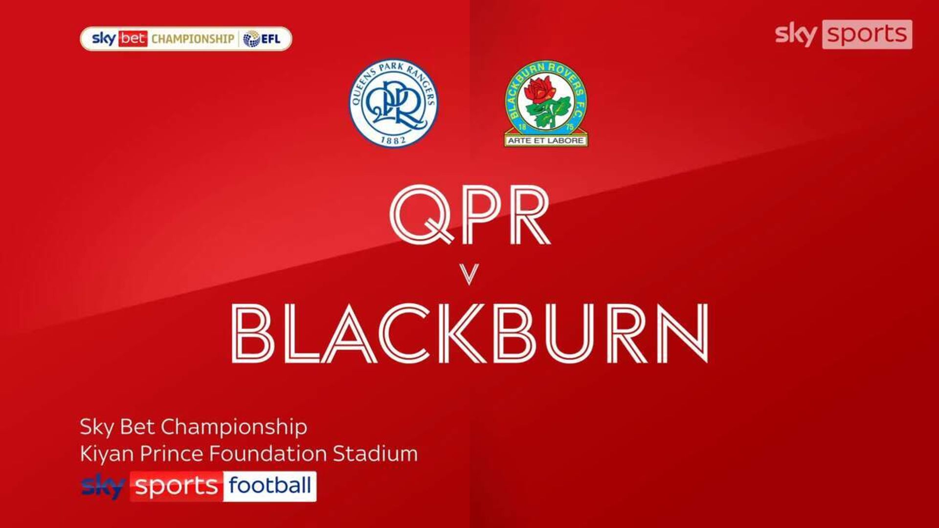 QPR 0-4 Blackburn Rovers