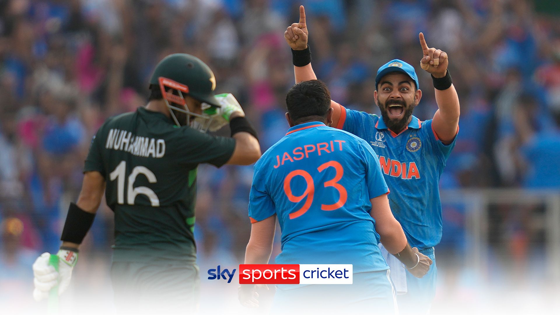 Pakistan suffer almighty collapse against India in Cricket World Cup