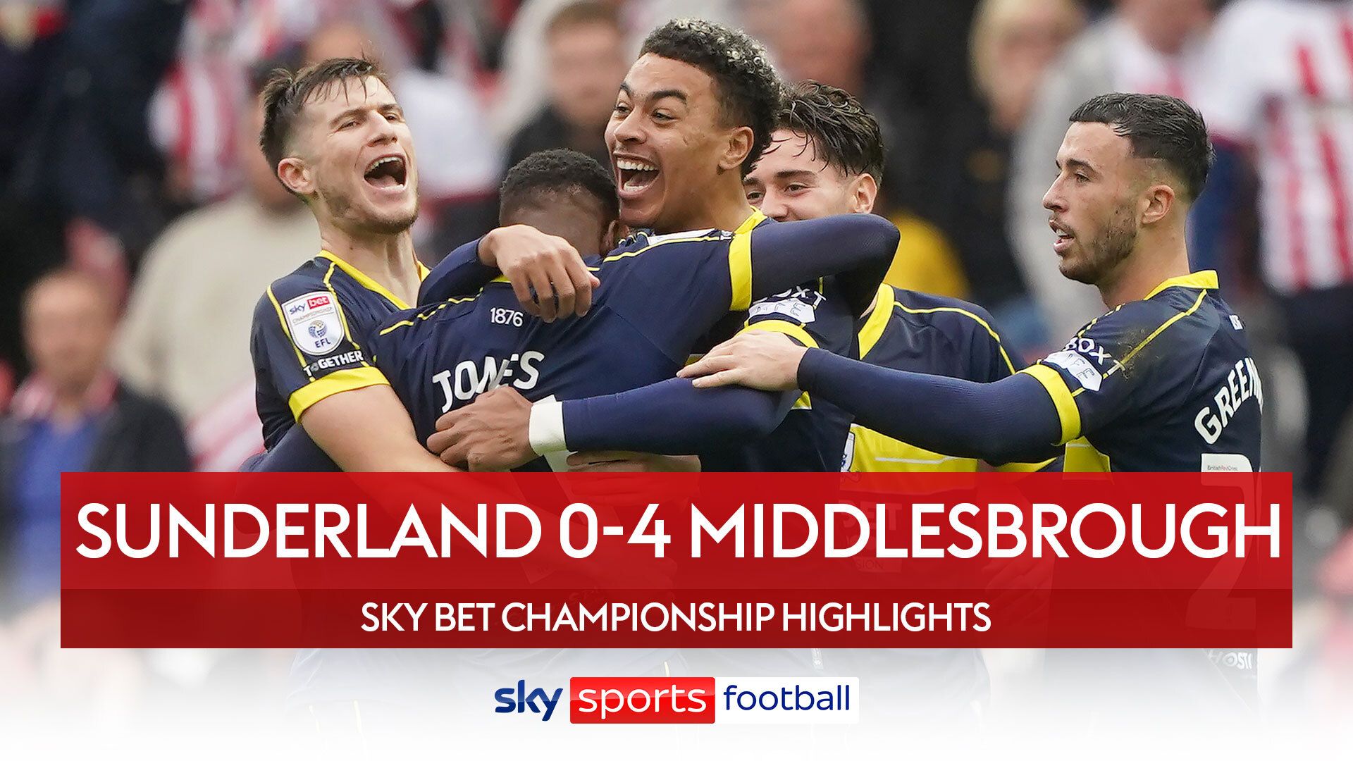 Sunderland 0-4 Middlesbrough