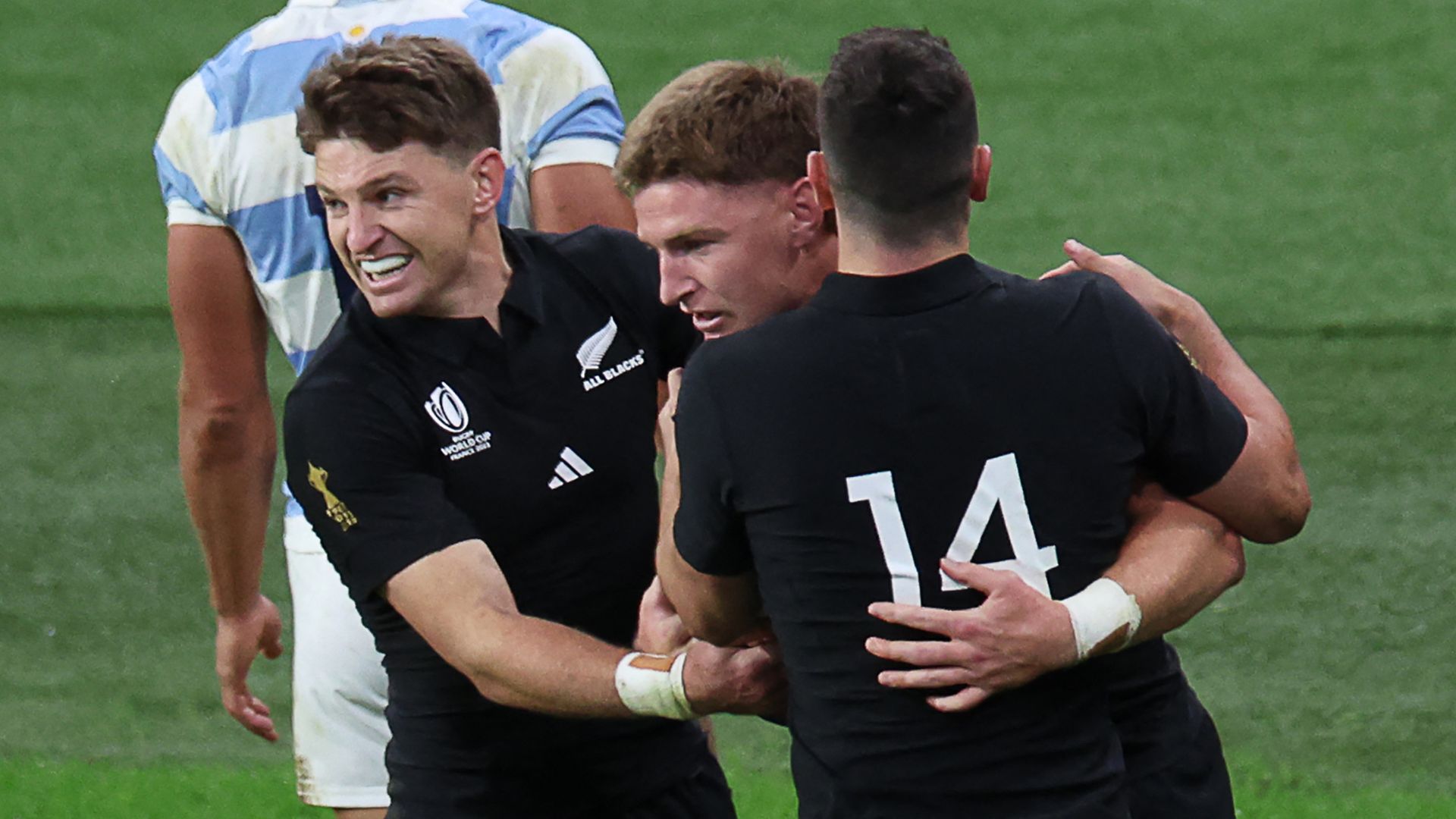 All Blacks ease past Argentina into Rugby World Cup final