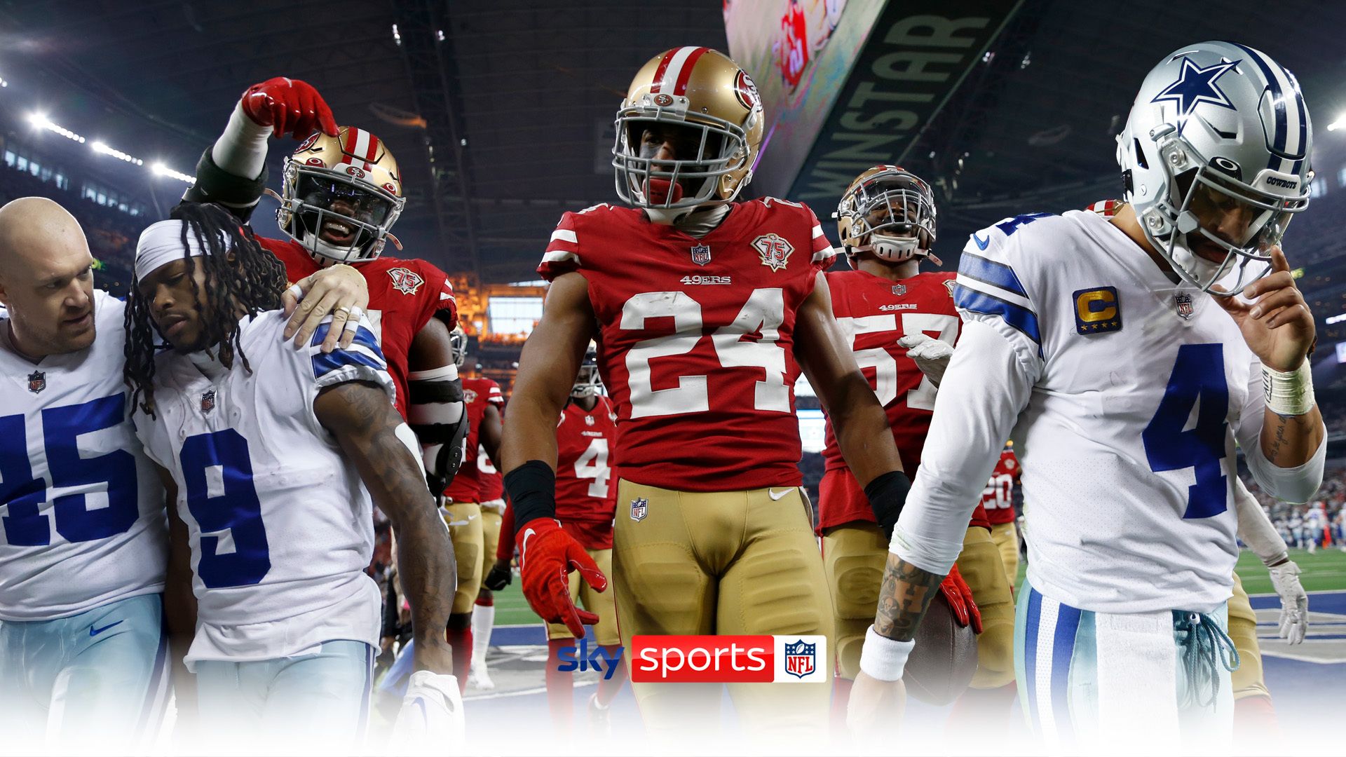 Cowboys' playoff woes against the 49ers
