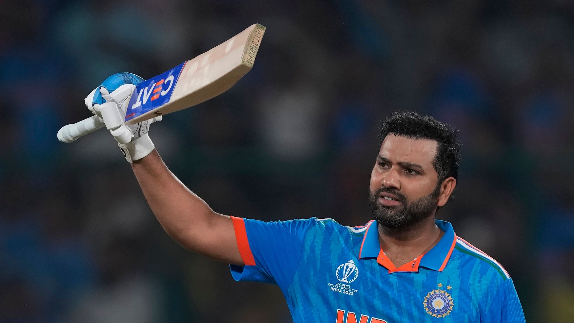 Sharma's record-breaking ton inspires India to victory over Afghanistan