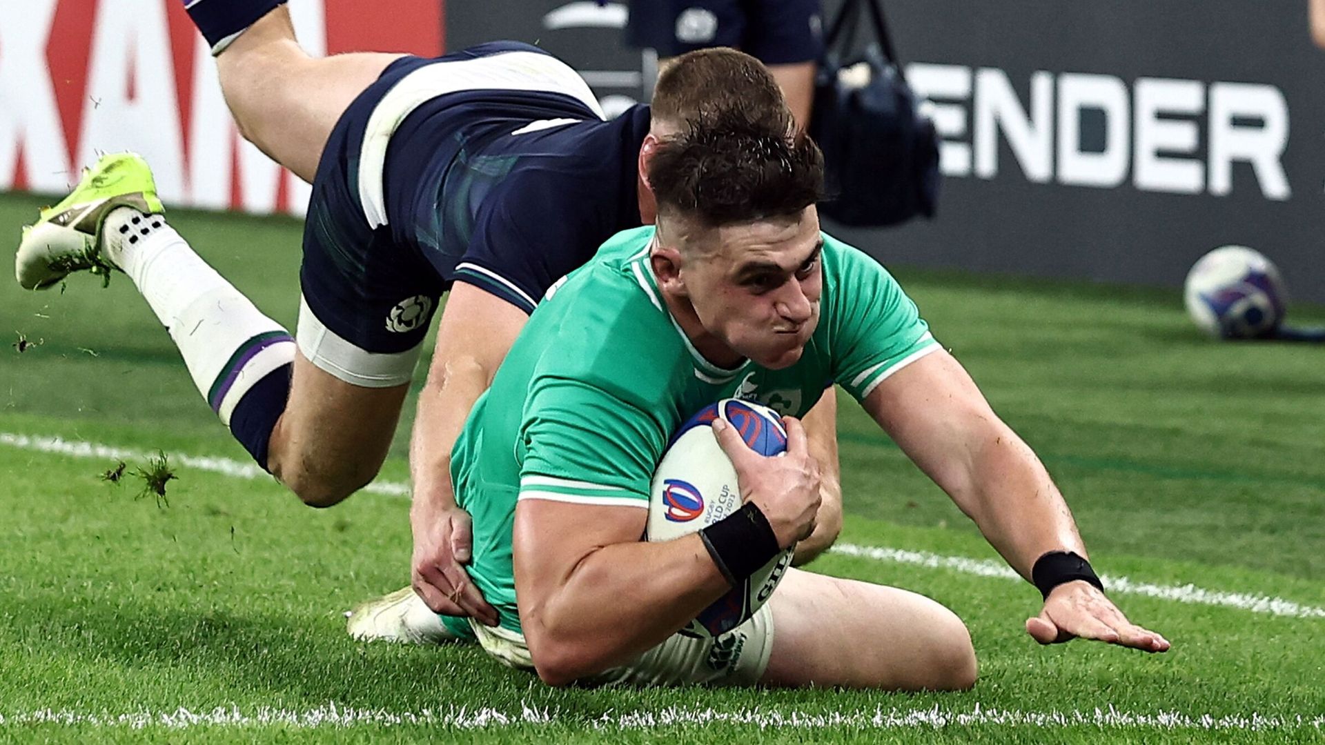 Ireland book NZ quarter-final after demolition of Scotland
