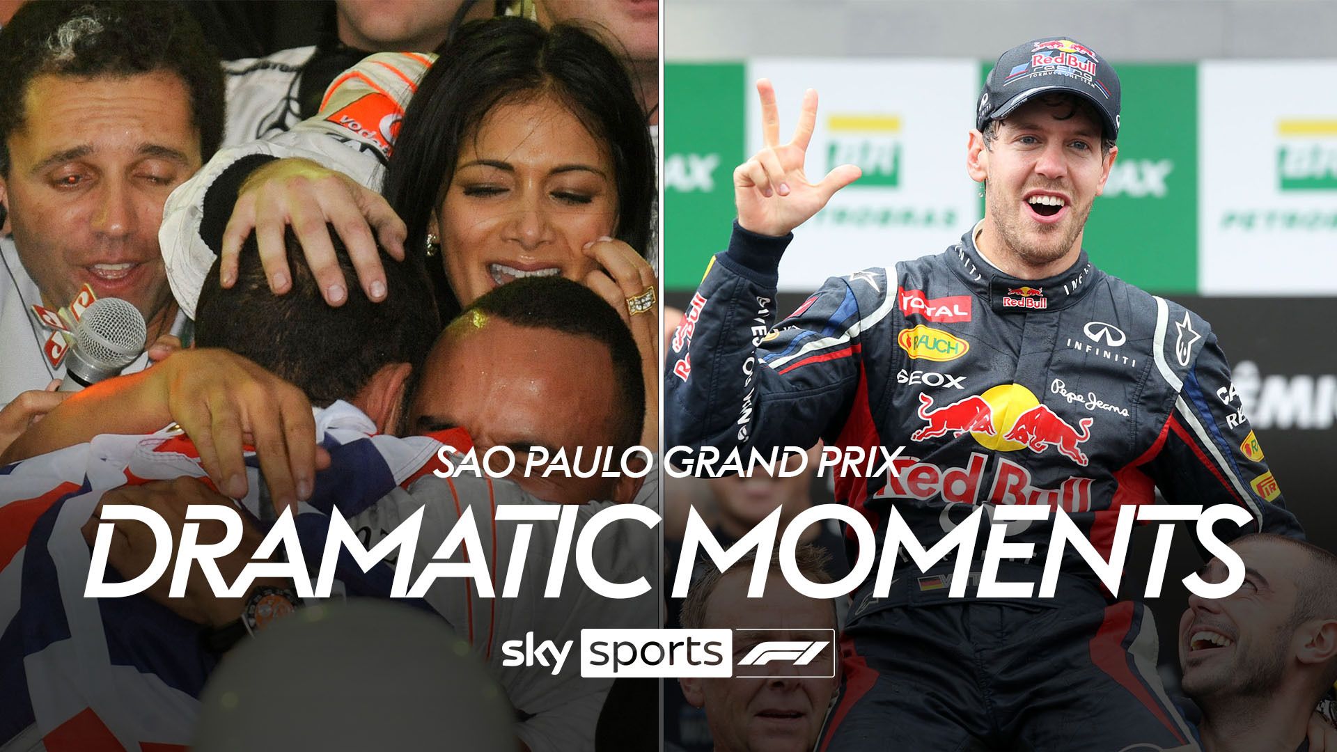 The most dramatic moments from the Sao Paulo Grand Prix