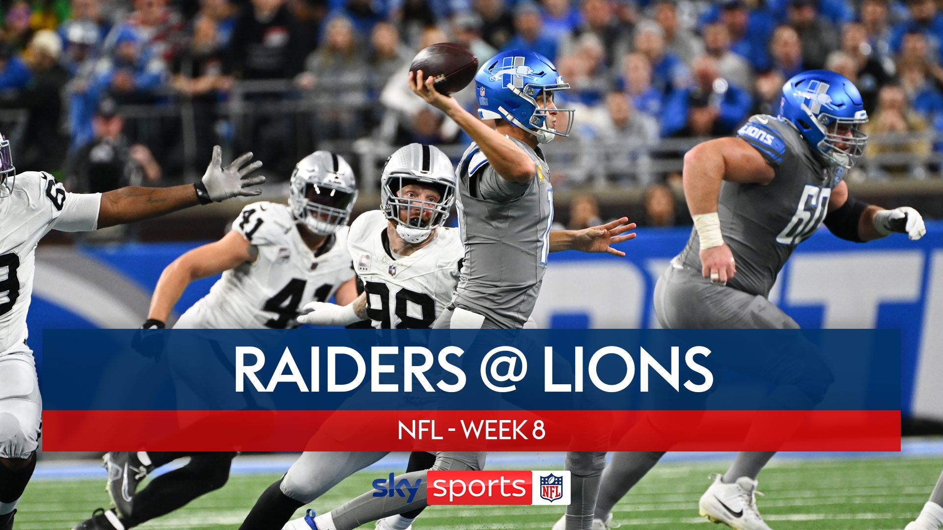 Raiders 14-26 Lions | NFL highlights