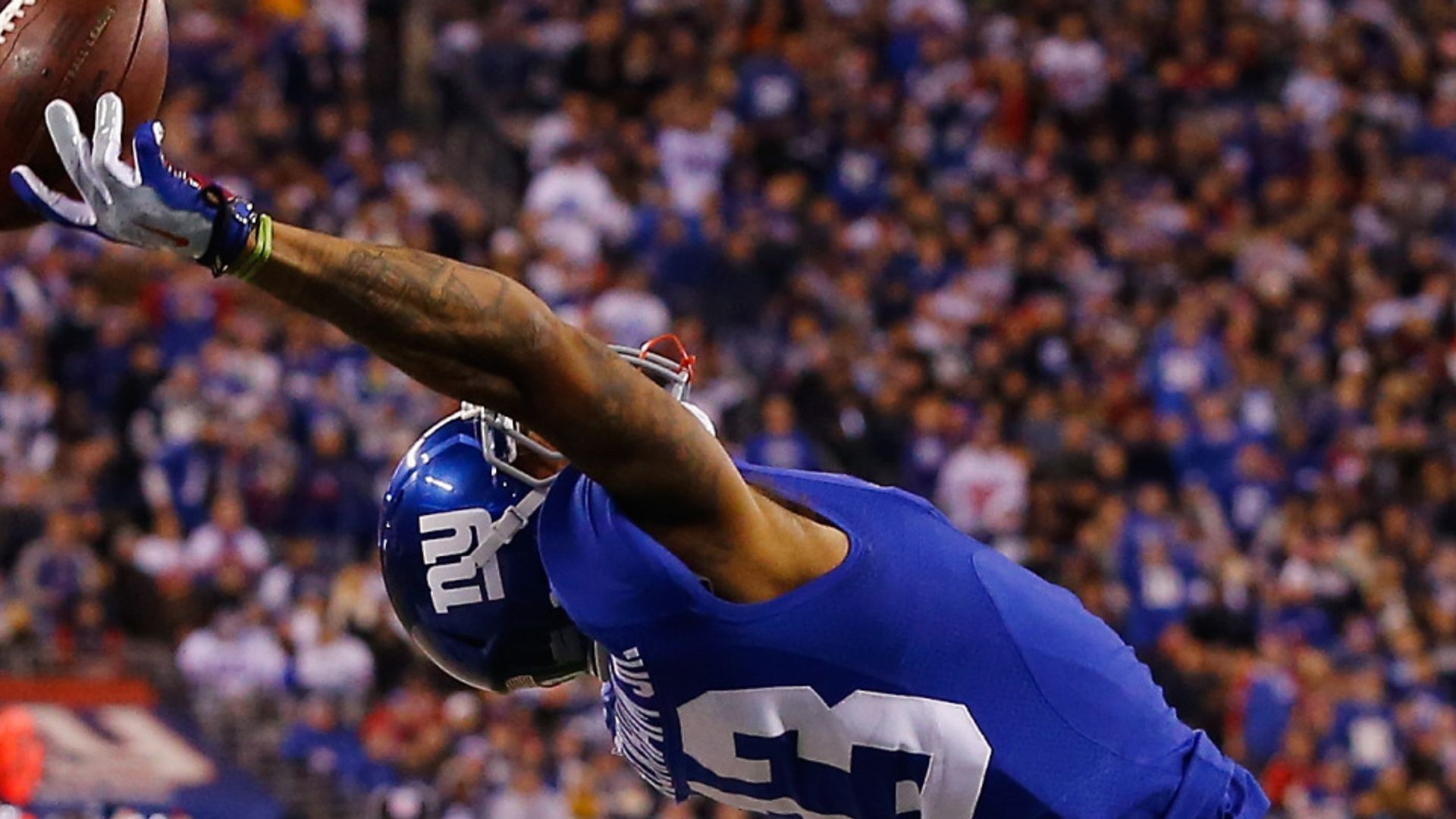 'A blessing and a curse': OBJ on famous one-handed catch in 2014
