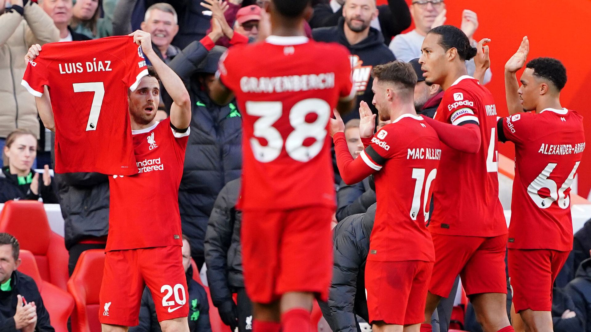 Klopp delivers emotional Diaz tribute after Liverpool win