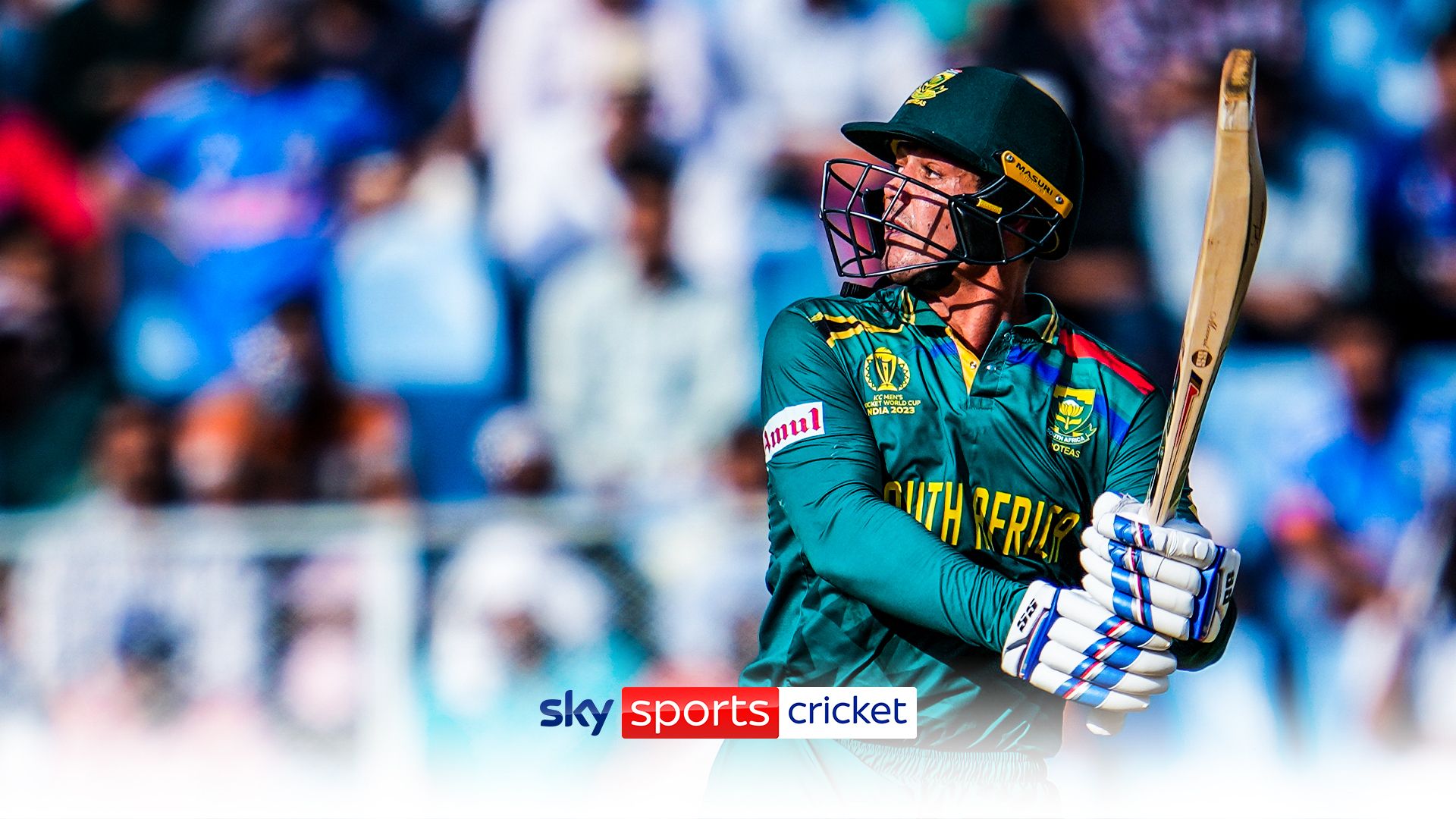 De Kock hits back-to-back sixes as Australia struggle in the field