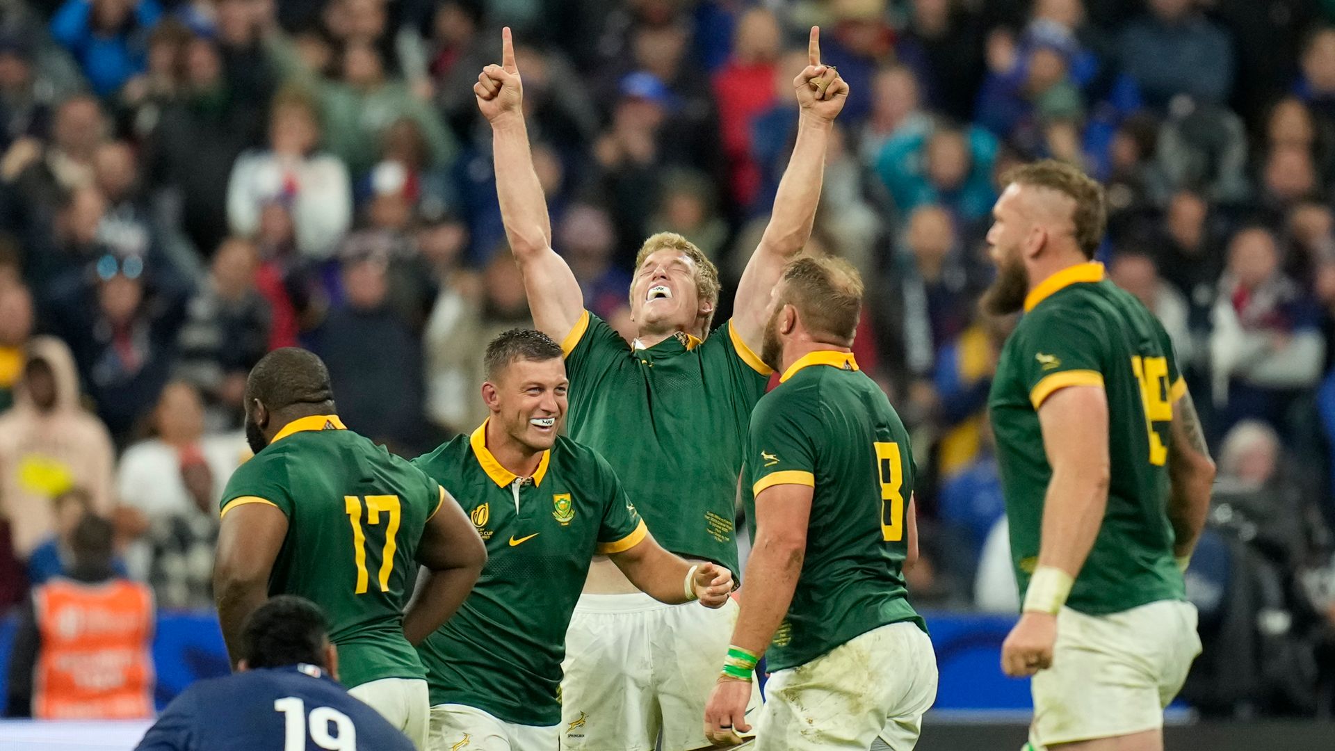 RWC quarter-finals: South Africa edge France in titanic tussle - as it happened