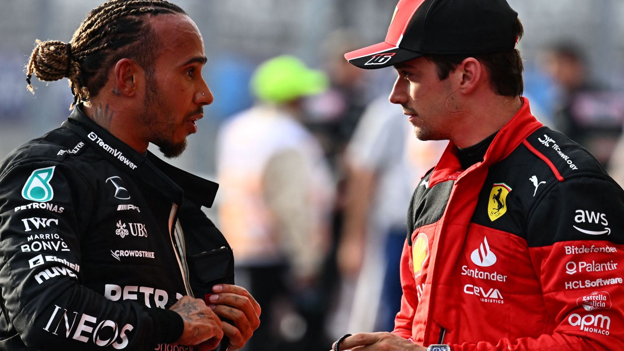 Charles Leclerc has already given verdict on Lewis Hamilton to Ferrari F1  bombshell - Mirror Online