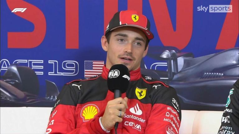 Charles Leclerc admits he momentarily thought he'd had his pole lap discounted for exceeding track limits!