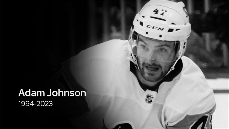Tributes have been paid to Nottingham Panthers player Adam Johnson who passed away aged 29.