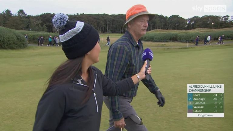 American actor and comedian Bill Murray, who is appearing at the Alfred Dunhill Links Championship for the ninth time, gave his unique golfing insight!