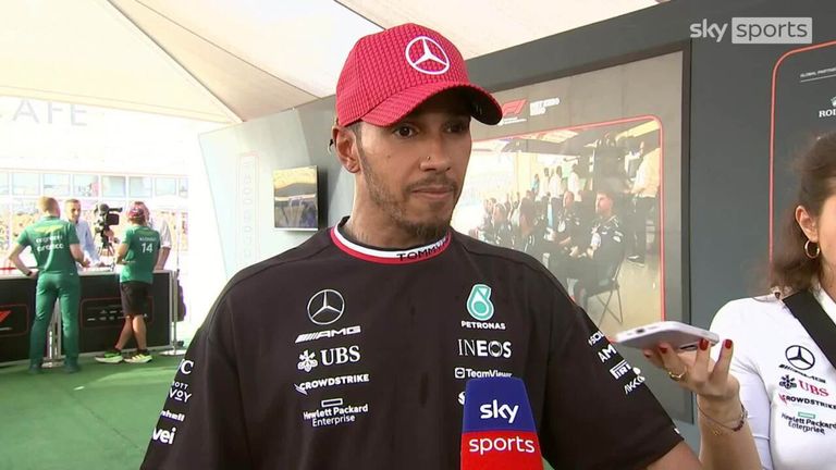Speaking before being disqualified in Austin, Lewis Hamilton told Sky F1 why he was pleased with the upgrades Mercedes brought to their car.