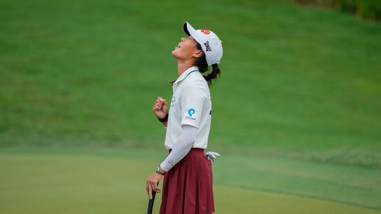 Celine Boutier takes victory at the LPGA Maybank Championship following an incredible nine-hole playoff with Atthaya Thitikul