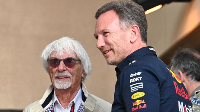 Ecclestone was in attendance at the opening race of the 2023 F1 season in Bahrain