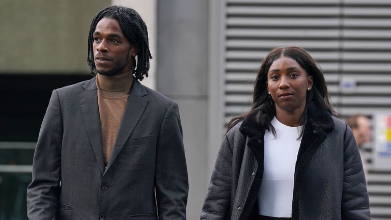 Two Metropolitan Police officers have been found guilty of gross misconduct over the stop and search of Black athletes Bianca Williams and Ricardo dos Santos (Warning: Video contains footage users may find distressing)