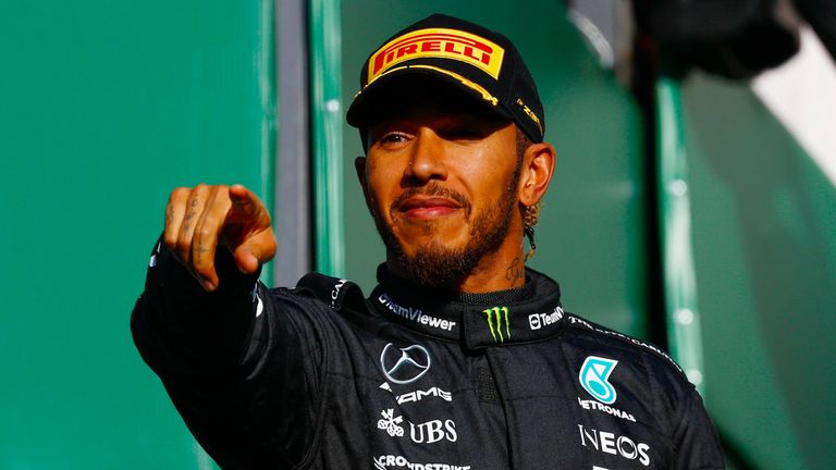 Sky Sports News' Craig Slater explains how Lewis Hamilton is already turning his attention to 2024 as he bids to win a record eighth world title with Mercedes