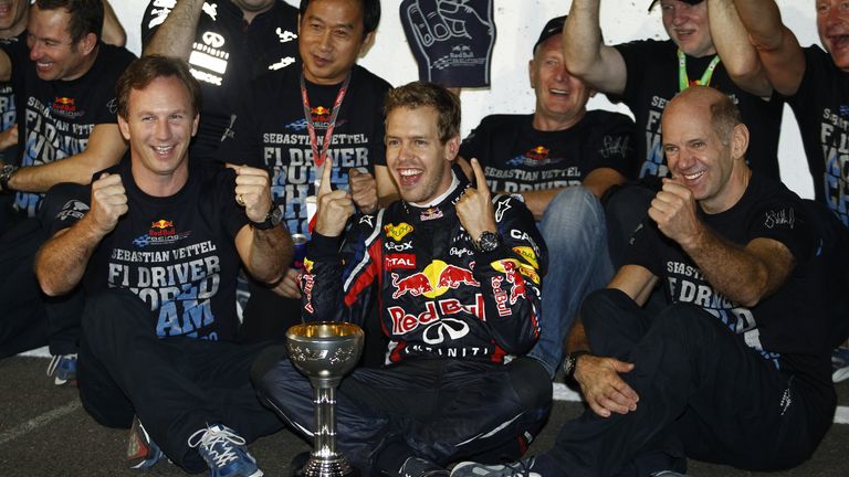 Sebastian Vettel remains F1's youngest ever champion at 23 years old