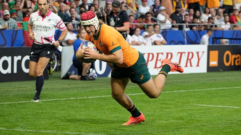 Fraser McReight conquistou o ponto de bônus para os Wallabies