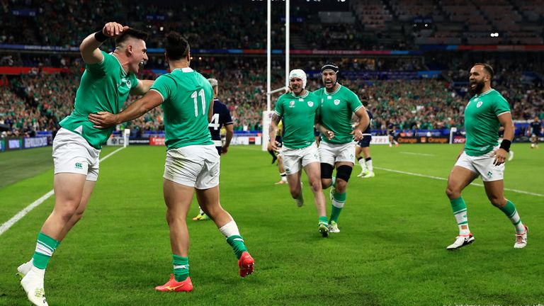 Ireland are currently on a superb run of 17 Test victories in succession 