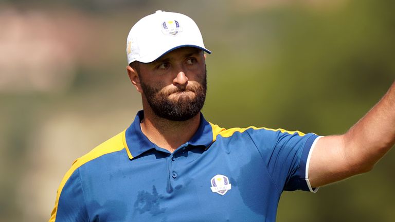Jon Rahm was a big influence on some of the less experienced European team members