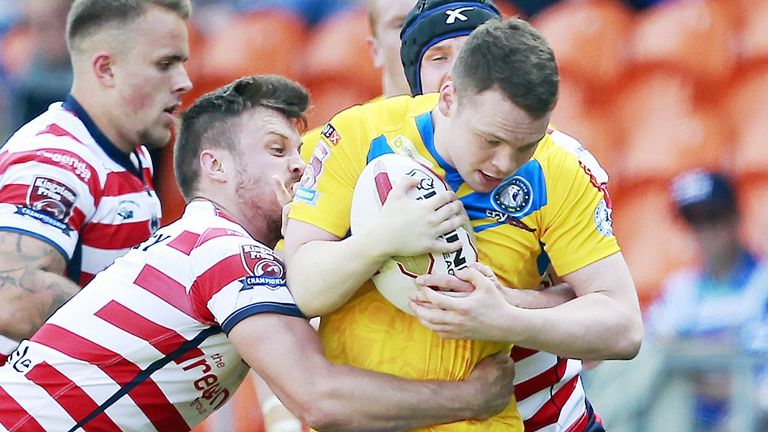 Liam Marshall's first professional playing experience came on loan at Swinton