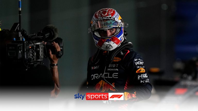 Max Verstappen takes pole at the Qatar GP with Lando Norris just running off the track and missing out on second