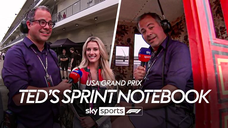 Sky F1’s Ted Kravitz reflects on Max Verstappen's win in the Sprint at the United States Grand Prix