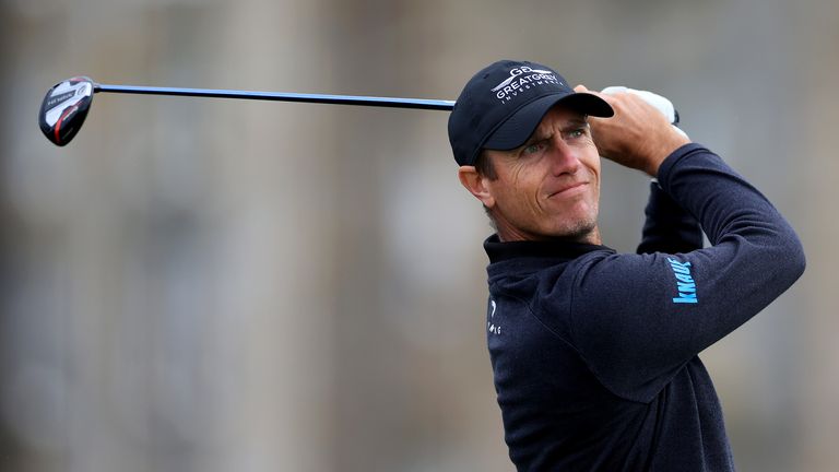 Nicolas Colsaerts, a Europe vice captain at the recent Ryder Cup in Rome, sits a shot off the lead at Dunhill Links 