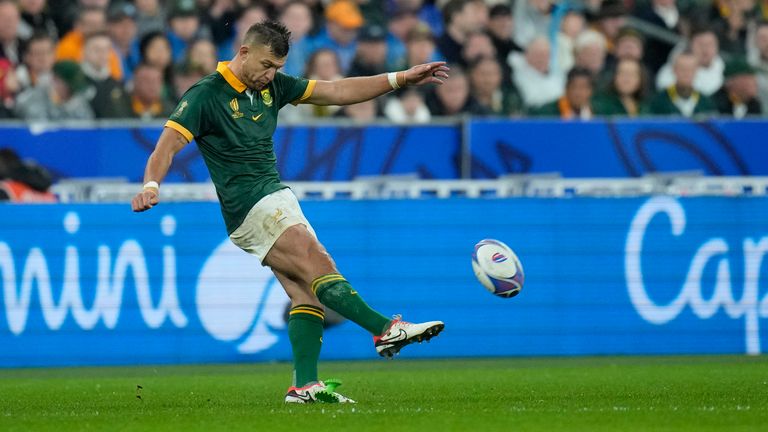 Pollard kicked solidly off the tee for South Africa in victory 