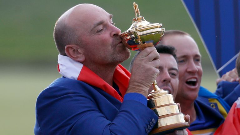 Thomas Bjorn oversaw Europe's Ryder Cup triumph in 2018