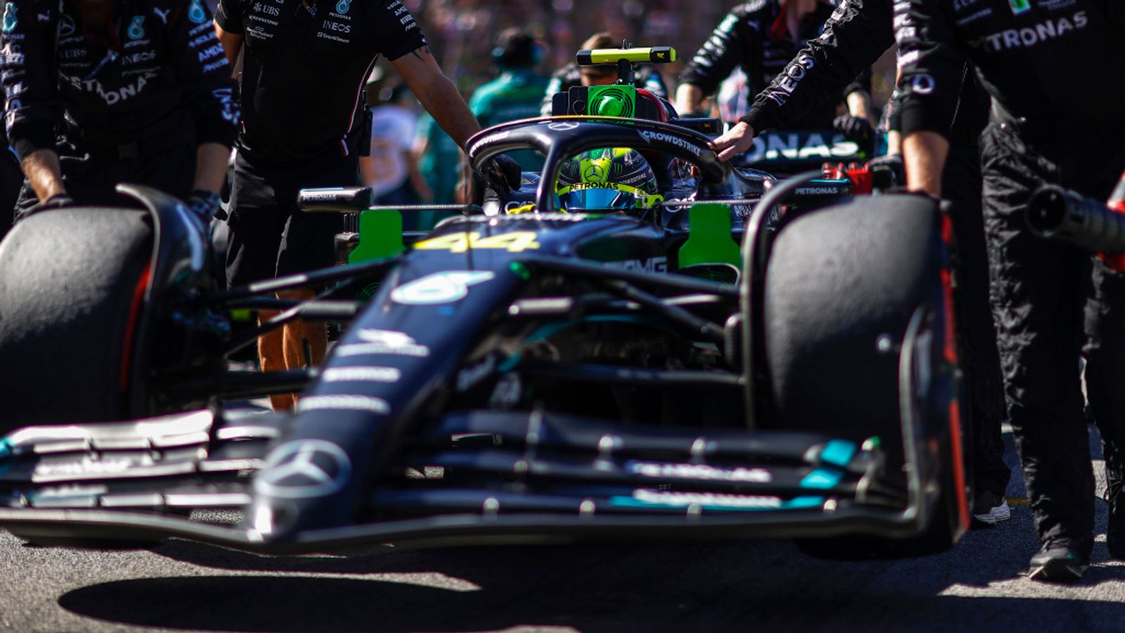 Sky Sports F1 Podcast: Hill reveals 'anxiety' over Mercedes aero department