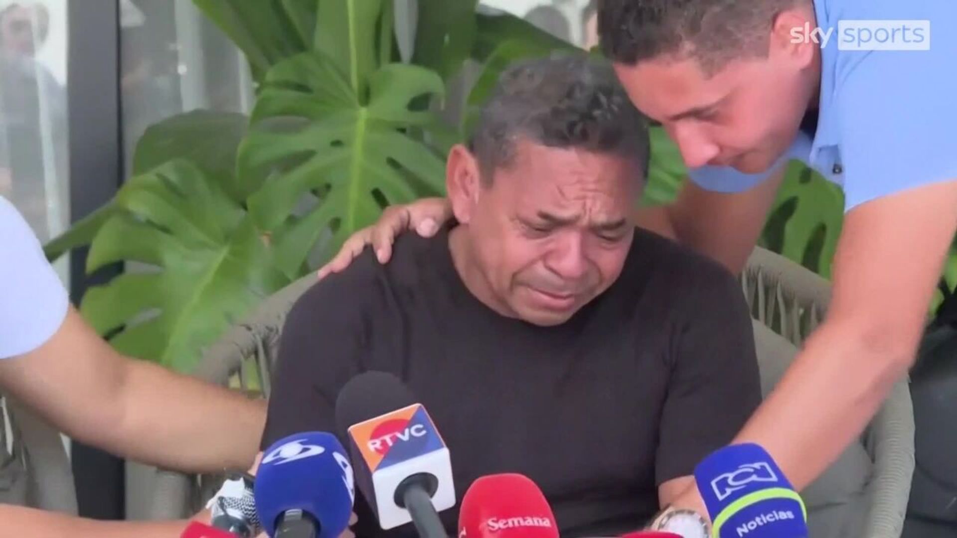 'Thank God I am here' - Diaz’s father in tears after release