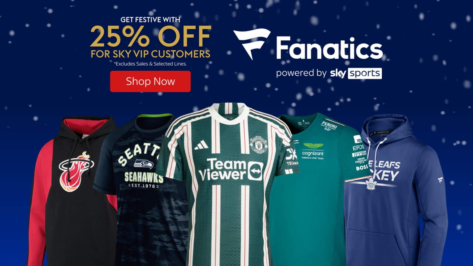 Top of the Christmas list! Check out these great gifts for sports fans...