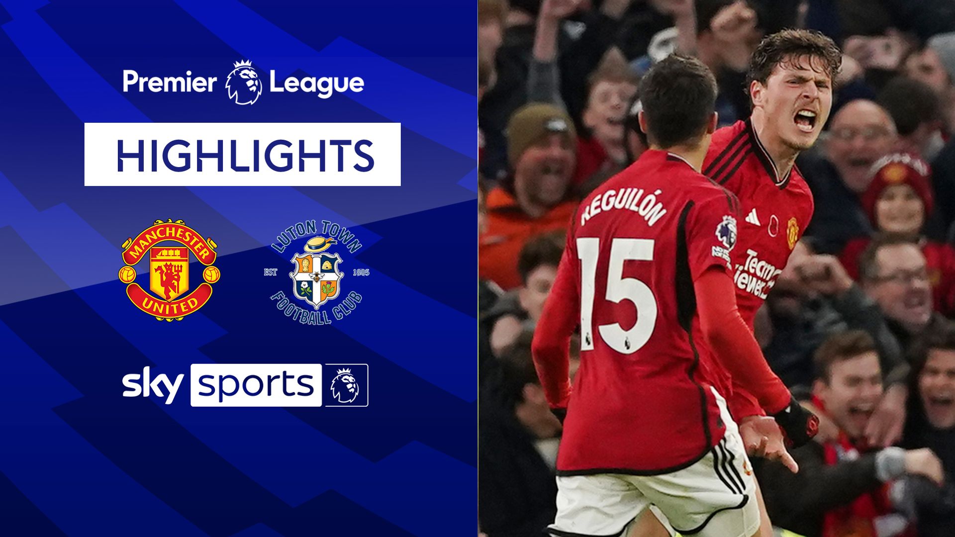 Lindelof earns Man Utd narrow win over Luton