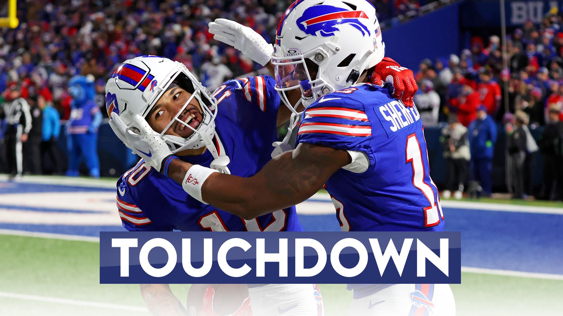 Allen and Shakir combine for NFL's longest pass play of 2023!